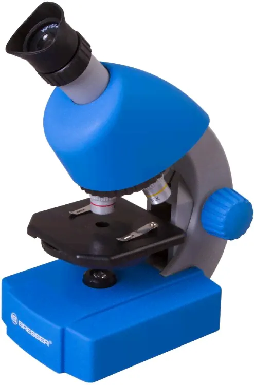 Микроскоп Bresser Junior 40x-640x, синий-0