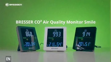 BRESSER CO² Air Quality Monitor Smile