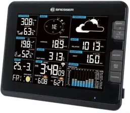 Профессиональная метеостанция "6 в 1" с датчиком Wi-Fi Bresser, черная
