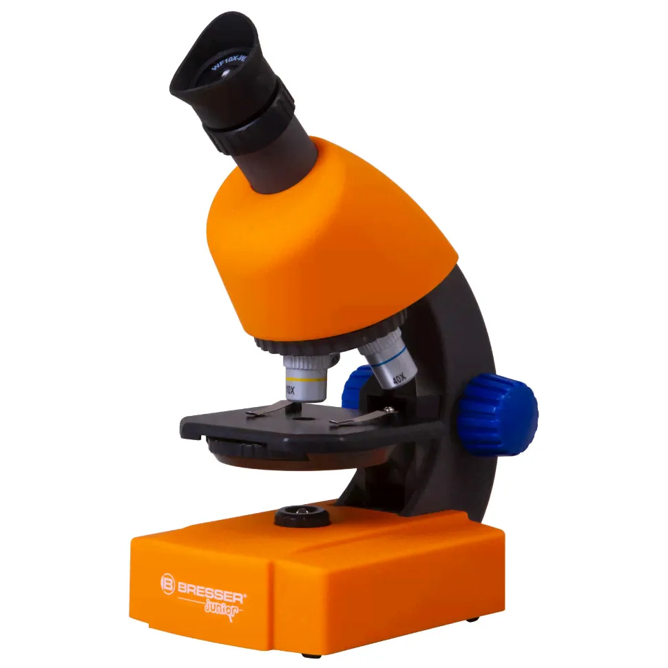 Микроскоп Bresser Junior 40–640x, оранжевый