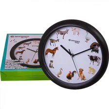 Часы настенные BRESSER Junior, 25 см, с животными 75315