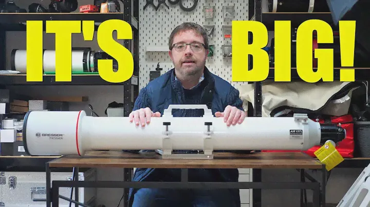 My HUGE new TELESCOPE! | Bresser Messier AR127 L Refractor