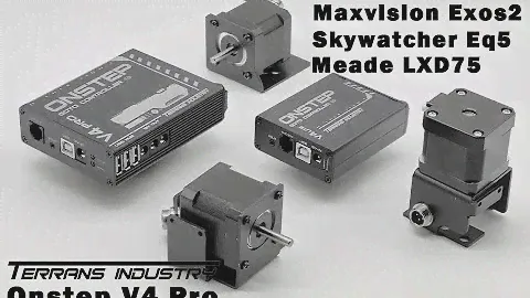 Maxvision EXOS2/Skywatcher EQ5/Meade LXD75 Onstep kit install video-Terransindustry