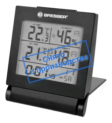 Цифровая метеостанция с радиодатчиком Bresser MyTime Travel Alarm Clock (73254)