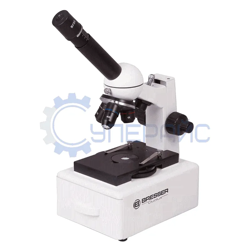 Монокулярный биологический микроскоп Bresser Duolux 20x-1280x-0