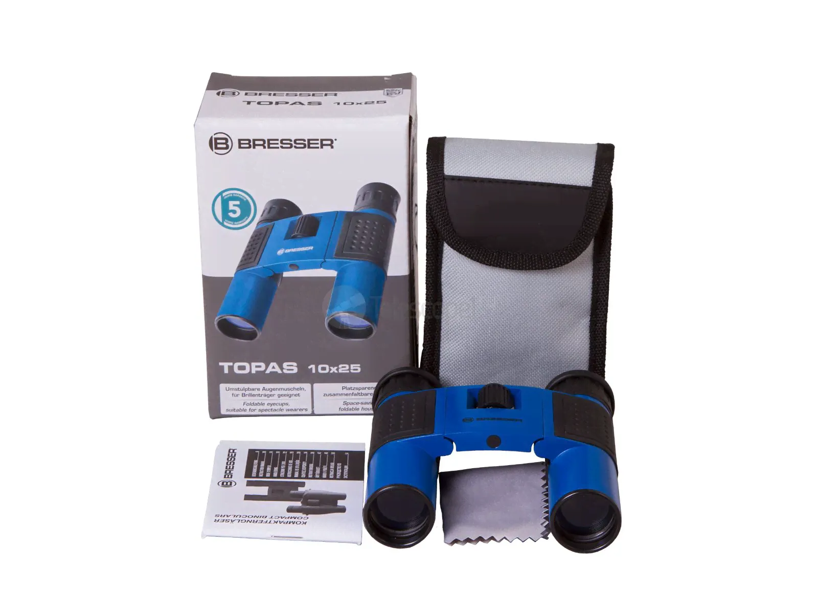 Bresser Topas 10x25 Blue-3
