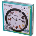 Часы настенные BRESSER Junior, 25 см, с животными 75315