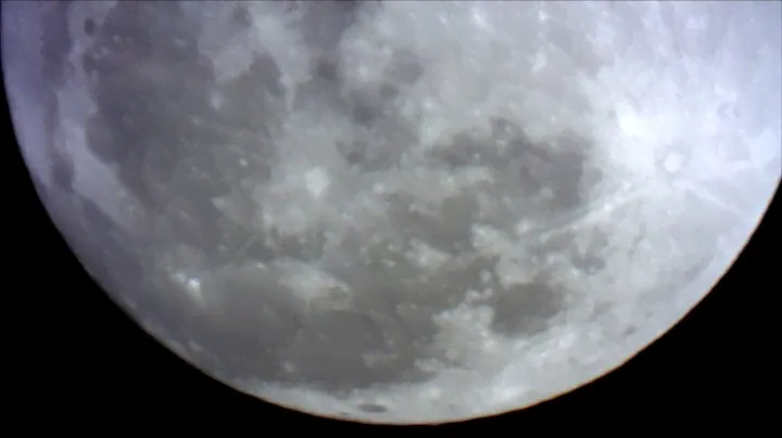 Moon through Celestron 130EQ and Bresser MikrOcular Full HD Eyepiece Camera