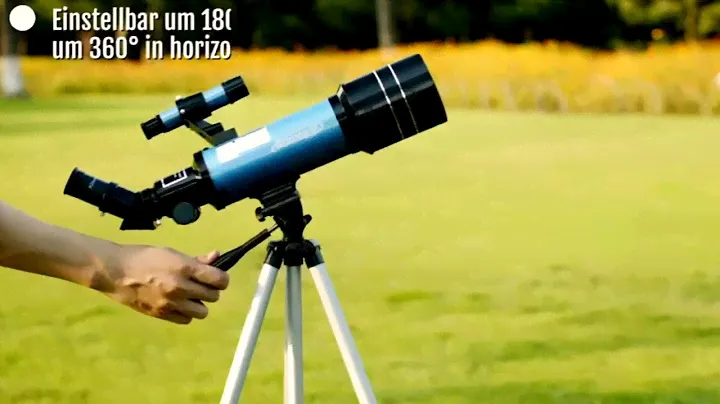 Aomekie Teleskop Astronomie 70/400 Fernrohr Teleskop für Kinder Einsteiger Amateur