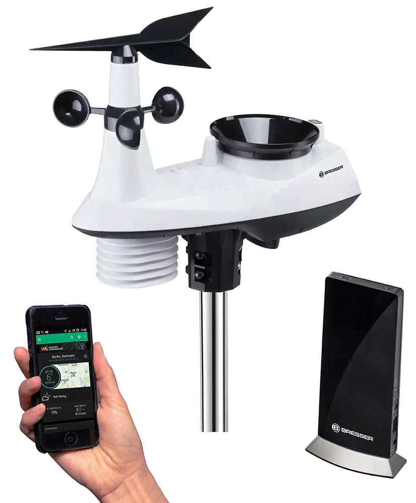 Метеостанция Bresser Wi-Fi, профессиональная-0