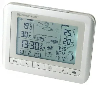Метеостанция Bresser TemeoTrend WF, белая-3
